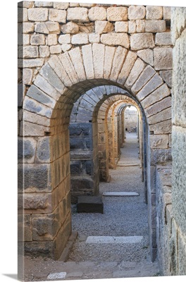 Arches Of The Sanctuary Of Trajan In Turkey