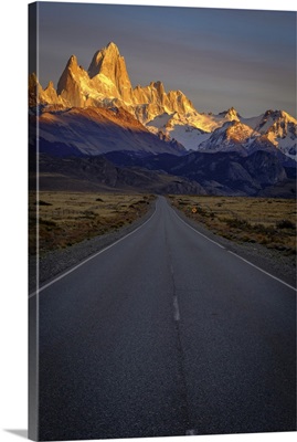 Argentina, Patagonia, Fitz Roy, Highway