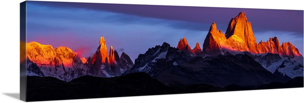 Argentina, patagonia, Sunrise, colorful.