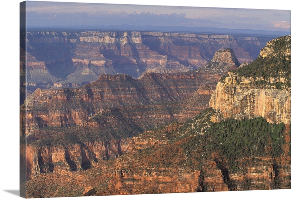 Arizona, Grand Canyon National Park, view from Bright Angel Point..