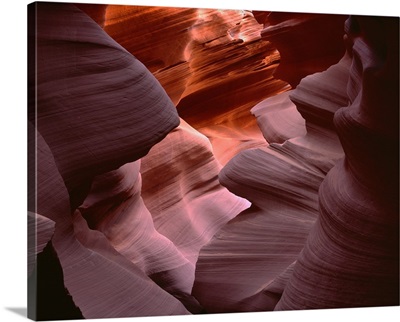 Arizona, Navajo Tribal Park, Erosion of Navajo Sandstone of Lower Antelope Canyon
