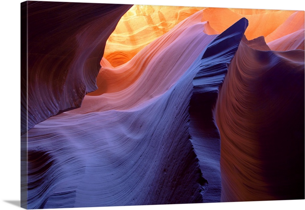 USA, Arizona, Page. Slot Canyon scenic.