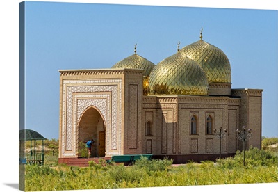 Arystan Bab Mausoleum Near Kogam, Kazakhstan