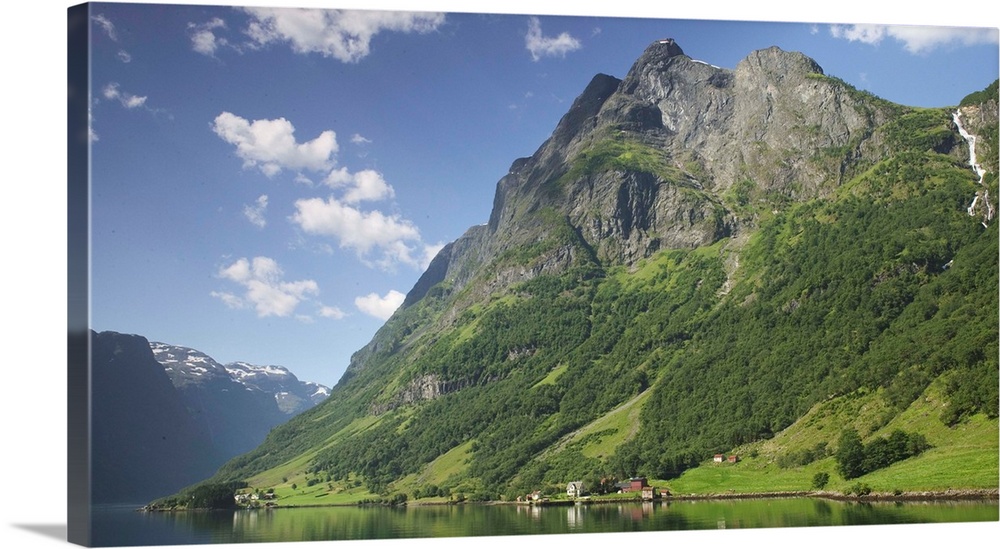 Aurland fjord, Norway