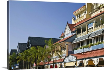 Australia, Queensland, North Coast, Cairns. Detail of The Village Complex