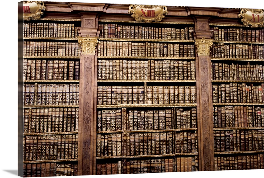 Austria, Melk monastery, Melk Abbey, Library