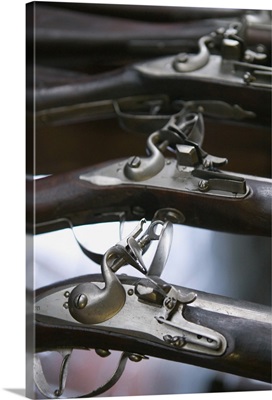 Austria, Styria, Landeszeughaus Museum, Provincial Armory, Flintlock Rifle