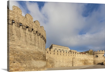 Azerbaijan, Baku, Old City Wall