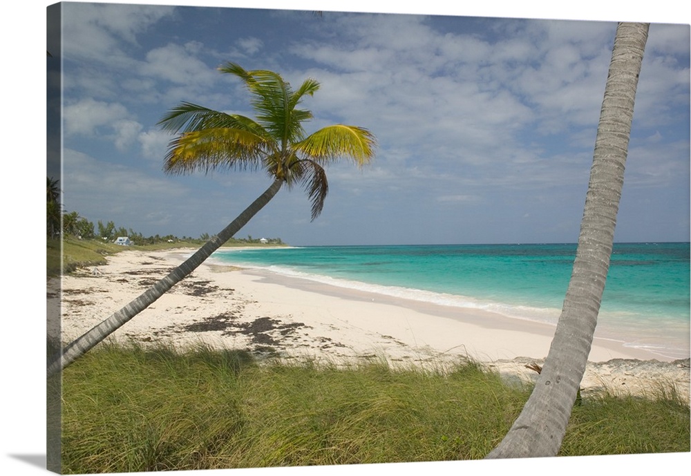 BAHAMAS- Abacos-"Loyalist Cays"-Elbow Cay-Hope Town:.Hope Town Beach View