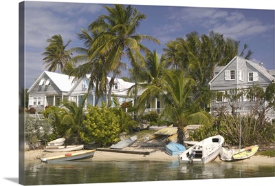 Bahamas, Abacos, Loyalist Cays, Elbow Cay, Hope Town, Town View