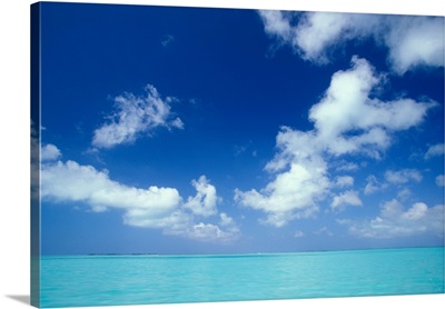 Bahamas, Caribbean and clouds