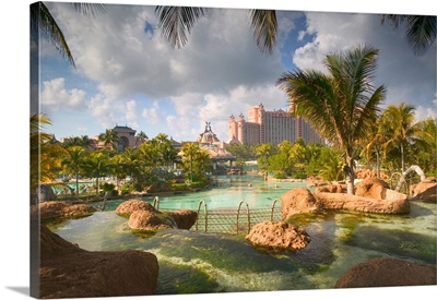 Bahamas, Nassau, Atlantis Resort and Casino, Paradise Island, Cable Bridge