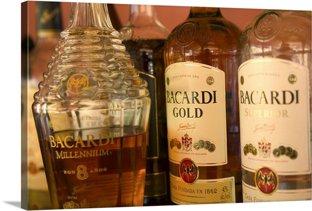 BAHAMAS-New Providence Island-Coral Harbour:.Bacardi Rum Factory -.Premium Rums / Rum Tasting