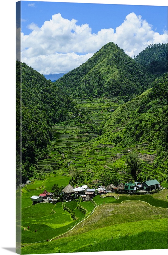 Bangaan in the rice terraces of Banaue, Northern Luzon, Philippines.