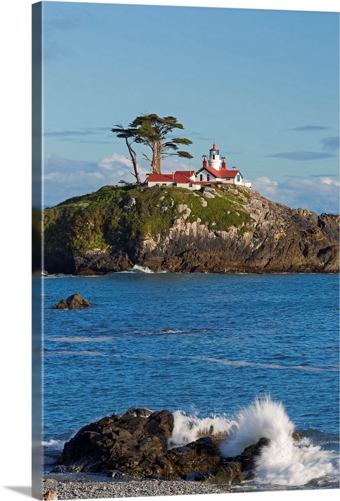 CA, Crescent City, Battery Point Lighthouse.