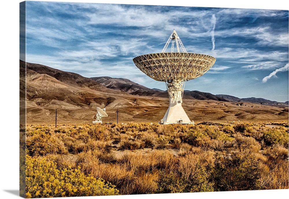 Biship, California, The Owens Valley Radio Observatory, USA.