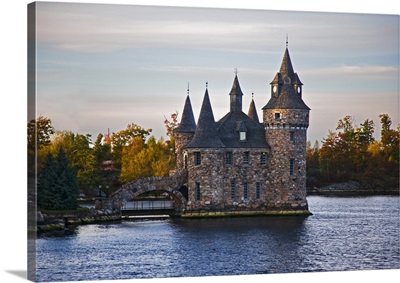 Boldt Castle in the 1000 Islands Region of the St. Lawrence River, New York