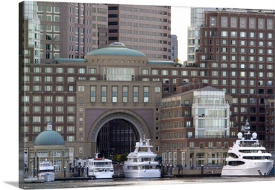Boston Harbor waterfront condominiums, Boston, Massachusetts
