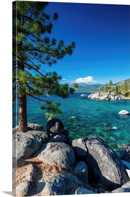 Boulders And Cove At Sand Harbor State Park, Lake Tahoe, Nevada