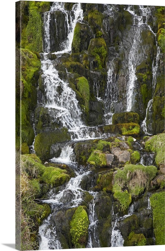 Bride's Veil Waterfall, Isle of Skye, Scotland, United Kingdom Wall Art