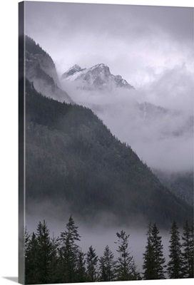 British Columbia, Yoho National Park, Mountains and Mist