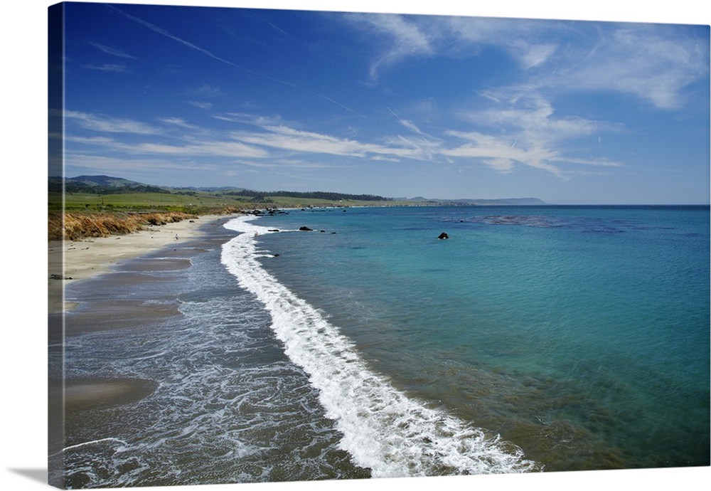 USA, California Central Coast, San Simeon, William Randolph Hearst Memorial Beach.