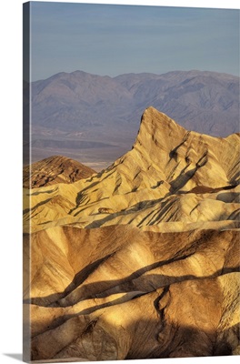 California, Death Valley, Amargosa Range at Zabriskie Point