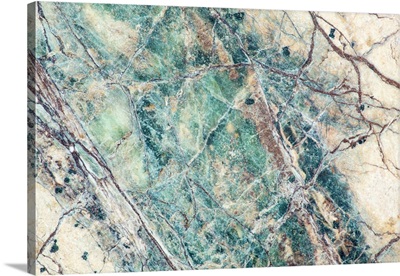 California, Detail Of Cut Slab Of Marble Rock