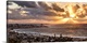 image thumbnail of USA, California, La Jolla, Panoramic view of La Jolla Shores and the village at sunset