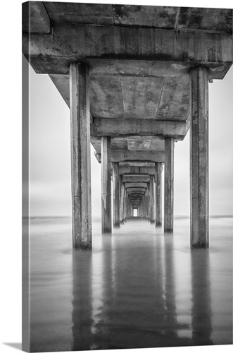 California, La Jolla, Scripps Pier, Sunrise 