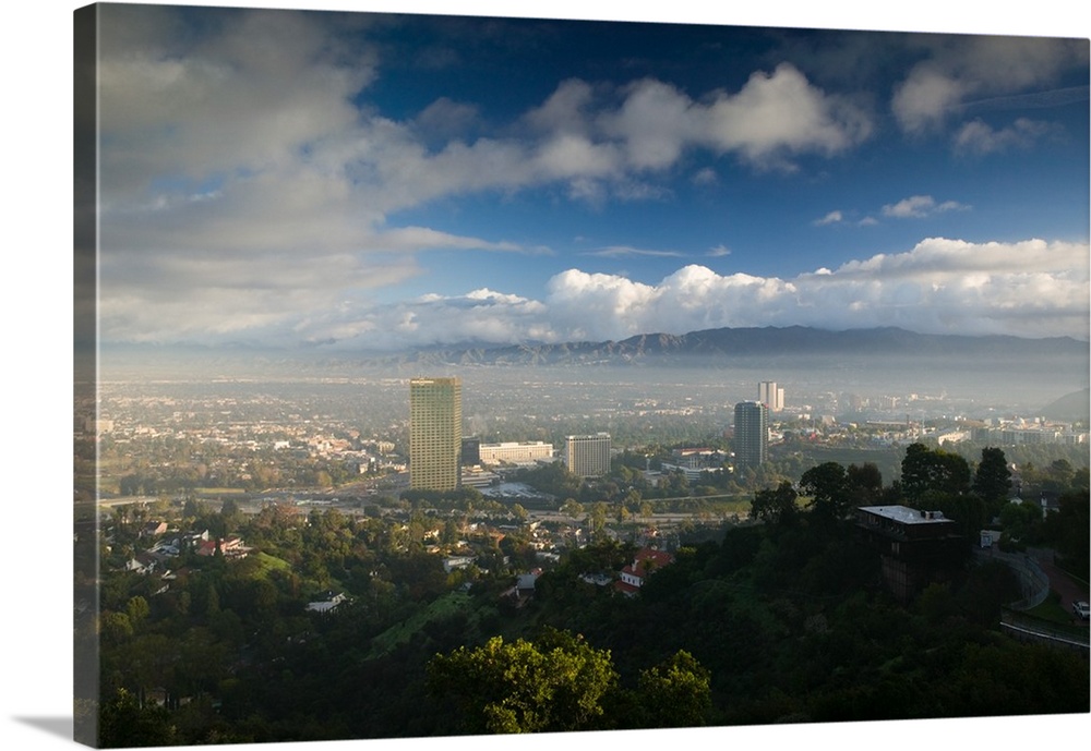 USA-California-Los Angeles-San Fernando Valley:.Morning View of Universal City / NBC Studios... Walter Bibikow 2005