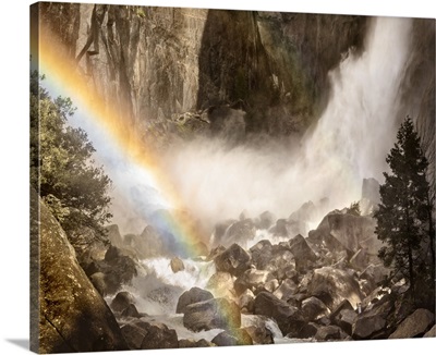 California, Yosemite, Yosemite Falls, Rainbow