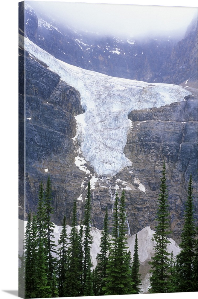 N.A., Canada, Alberta, Jasper NP, Angel Glacier