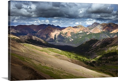Canada, British Columbia, South Chilcotins, View From Top Of Deer Pass Trail