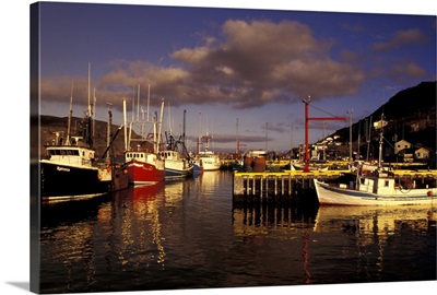 Canada, Newfoundland, St. John's. Boats in St. John's Harbor