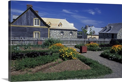 Canada, Nova Scotia, Cape Breton, Fort Louisbourg site
