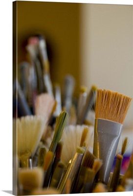 Canada, Prince Edward Island, Cavendish Figurines Ltd. Paint Brushes