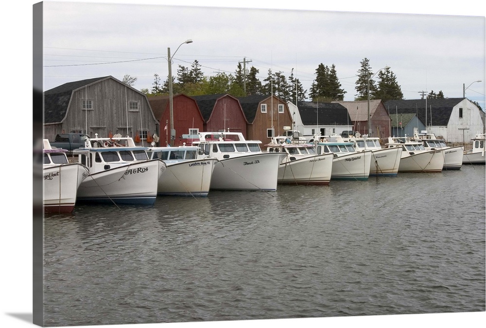 NA, Canada, Prince Edward Island.  Malpeque Harbour.