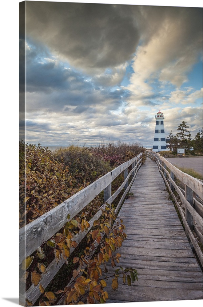 Canada, Prince Edward Island, West Point Lighthouse