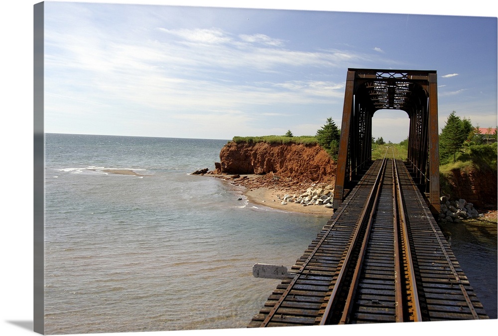 Canada, Quebec, VIA Railway between Montreal and Gaspesie