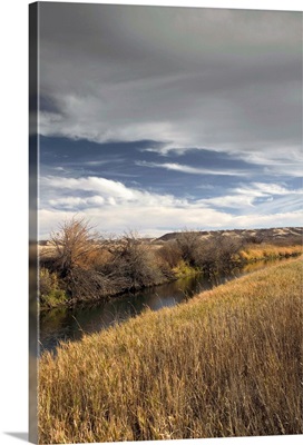 Canada, Saskatchewan, Craven, Qu' Appelle Valley Area Qu'Appelle River Landscape
