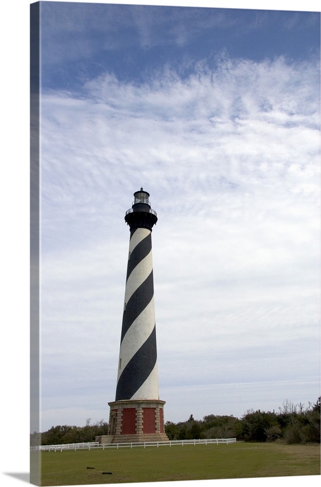 Cape Hatteras Lighthouse in North Carolina.