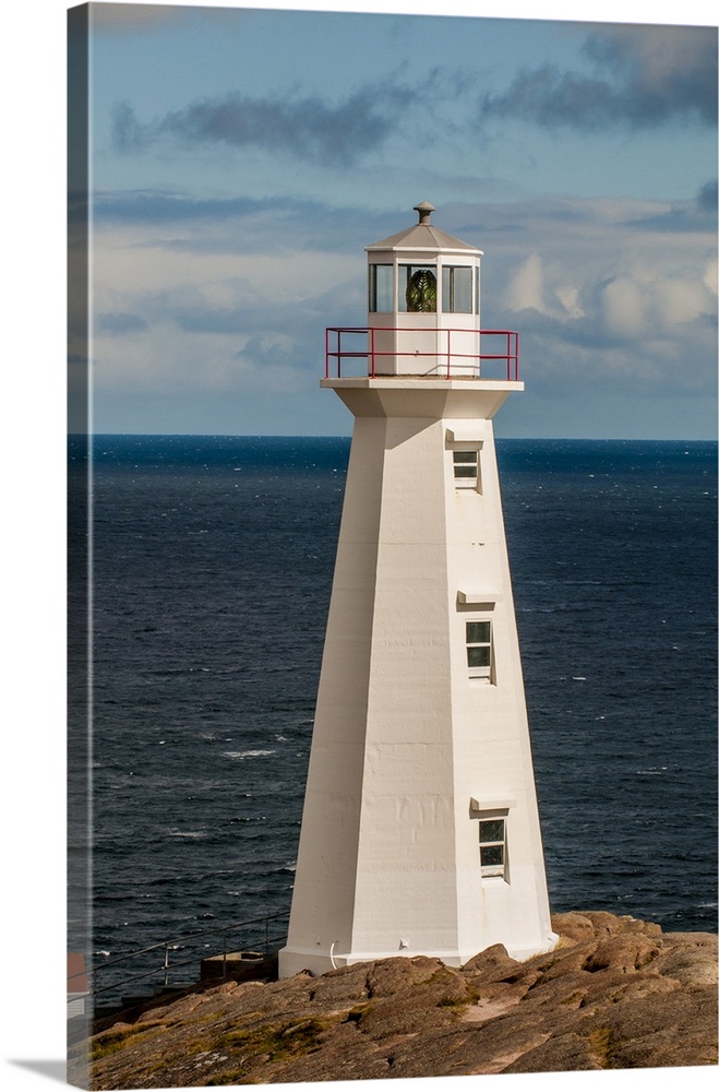 Cape Spear Lighthouse National Historic Site, Cape Spear, St. Johns, Newfoundland, Canada. Canada, Newfoundland.