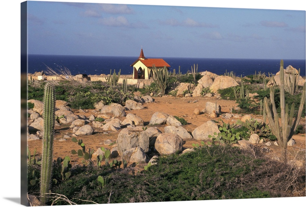 Aruba. Dutch Caribbean. Alto Vista Chapel.