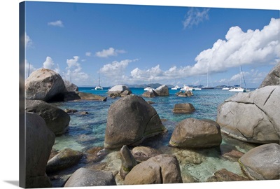 Caribbean, British Virgin Islands, Virgin Gorda, Devil's Bay beaches, known as The Baths