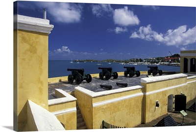 Caribbean, Virgin Islands, St. Croix, Fort Christiansvaern