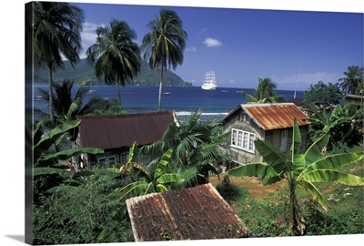 Caribbean, West Indies, Tobago. Man O'War Bay