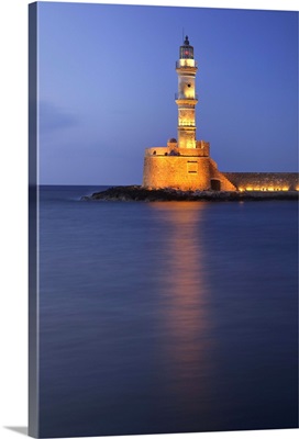 Chania Lighthouse, Crete, Chania, Greece