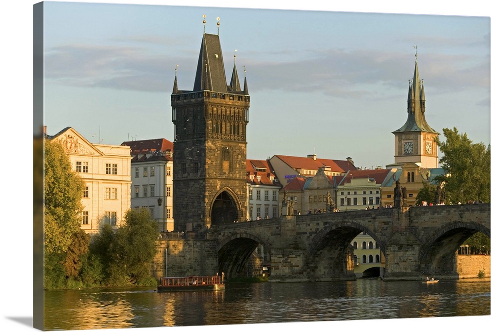 Charles Bridge, Vltava River, Prague, Czech Republic