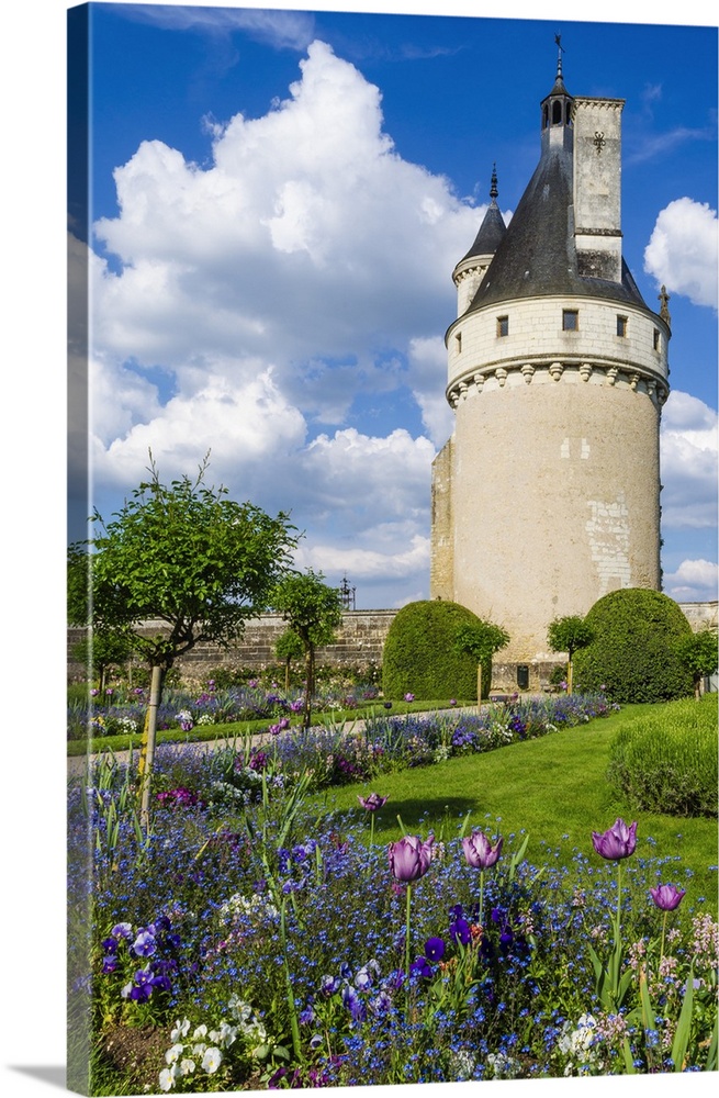 Chateau de Chenonceau, Chenonceaux, Loire Valley, France.